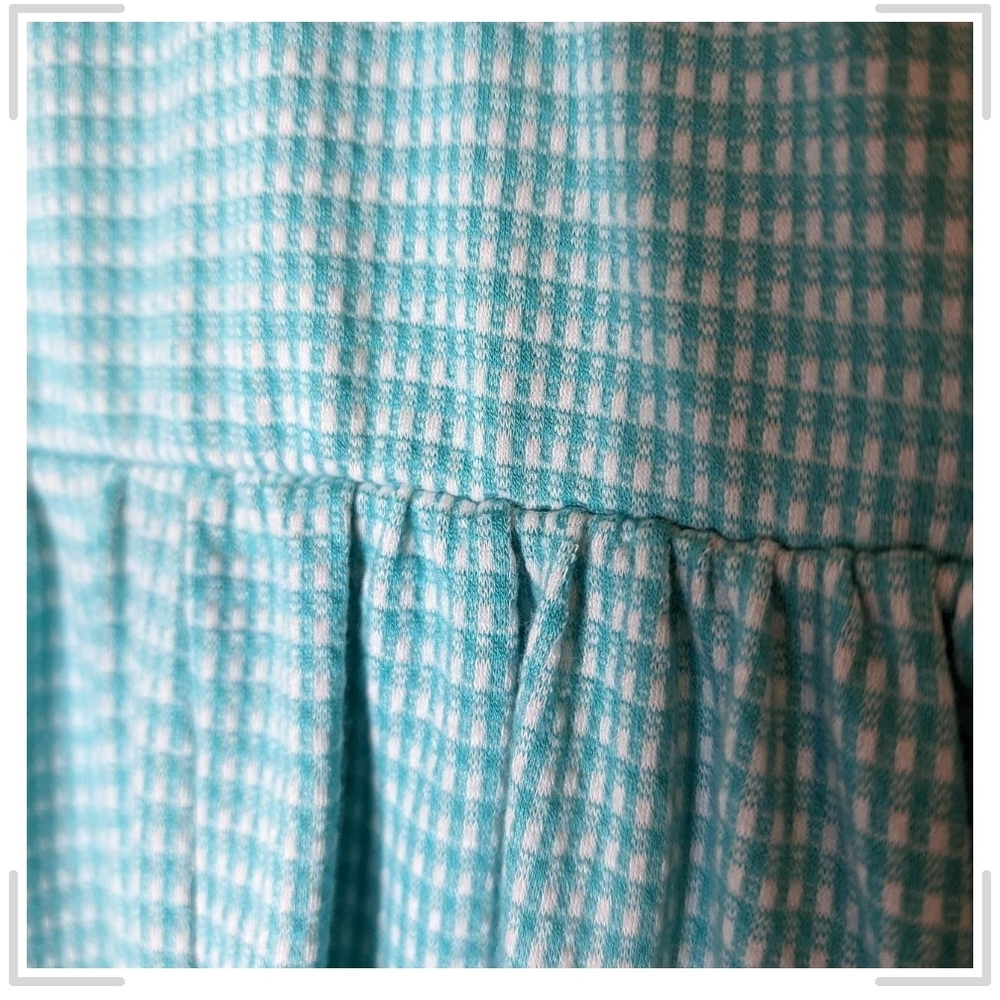 Pre-owned Urban Outfitters Aqua Strappy Top - Picture 6 of 7